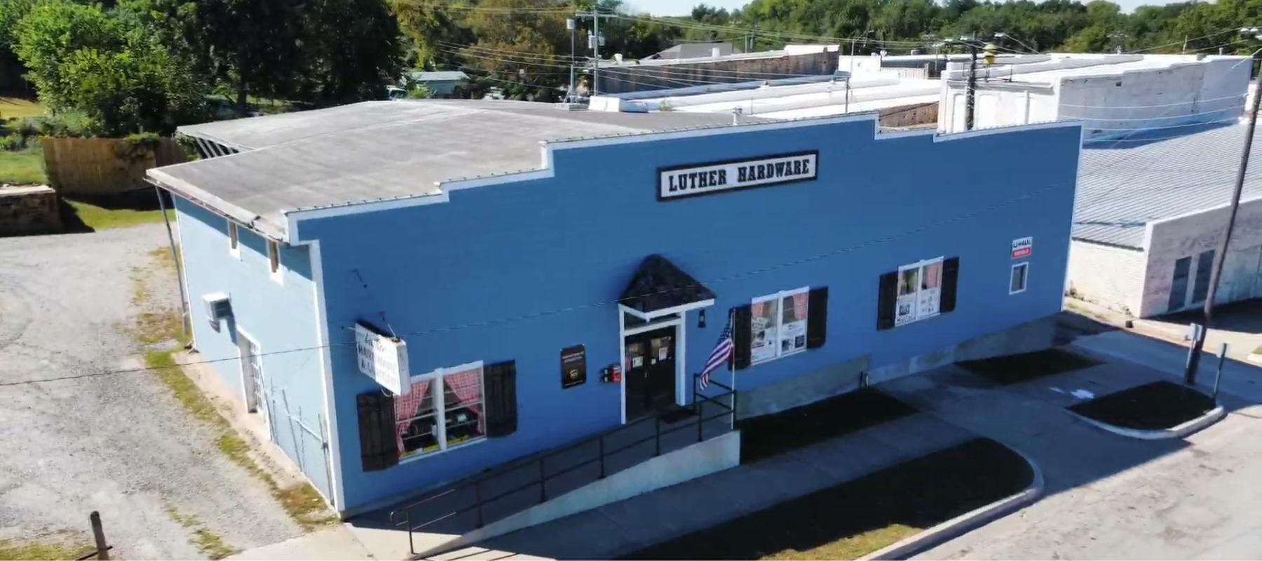 Luther Hardware & Lumber store front